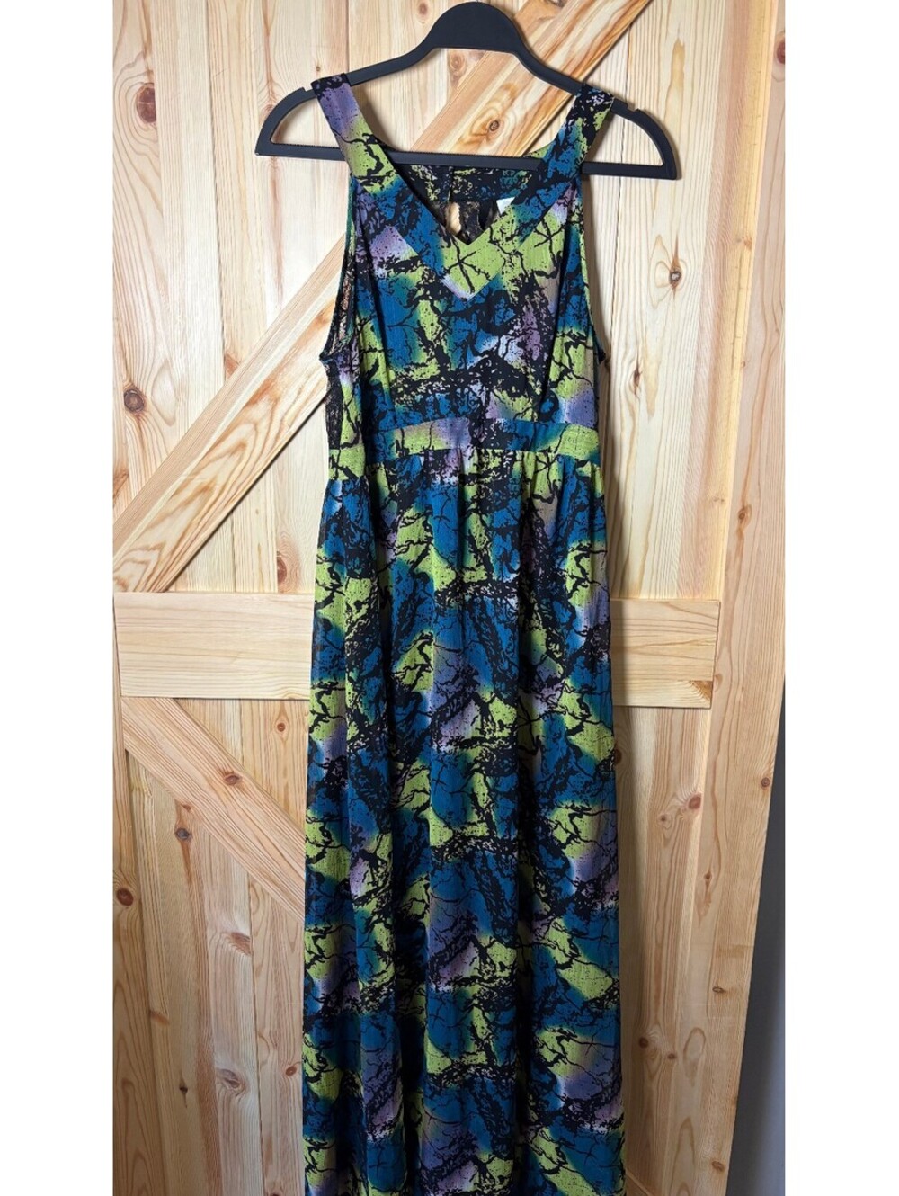 Divided by H&M Multicolor Sleeveless Maxi Dress Size 8